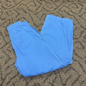 Old Navy Blue Baggy Wide Leg High Rise Denim Pants